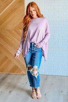 Sew In Love Face It Together Step Hem Pullover Tops