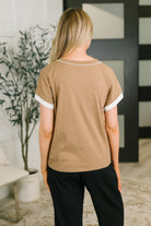 Feel Alright Two Tone Contrast in Mocha Womens
