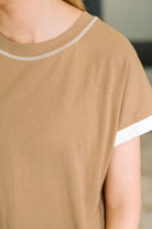 Feel Alright Two Tone Contrast in Mocha Womens