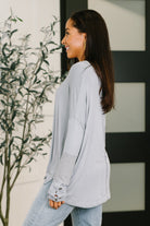 In Loom Feel That Something Contrast Sleeve Jersey Knit Top Womens