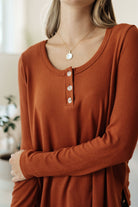 White Birch Feeling Better Scoop Neck Top Tops