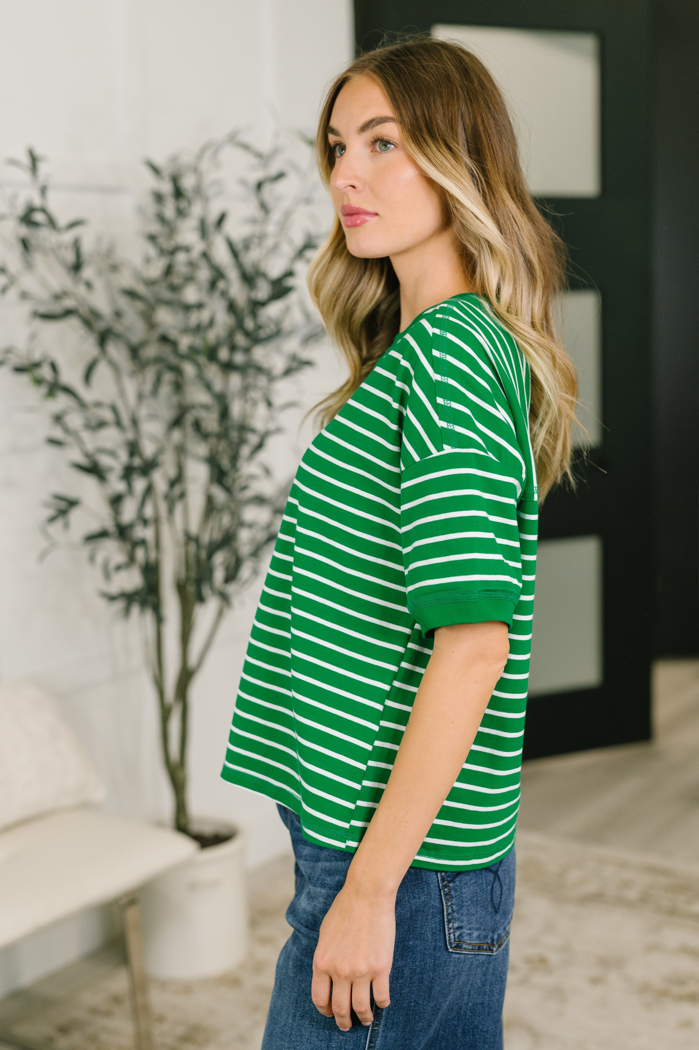 Feels So Right Drop Shoulder Casual Top Womens