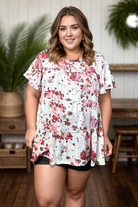 Heimish Floral Belle Tiered Top Shirts & Tops