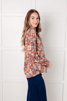 Andree By Unit Floral Delight Long Sleeve Blouse Blouses