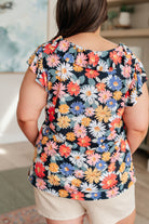 Now N Forever Flower Power Floral Top Tops
