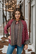 Now N Forever Free Bird Boho Top Farewell Winter