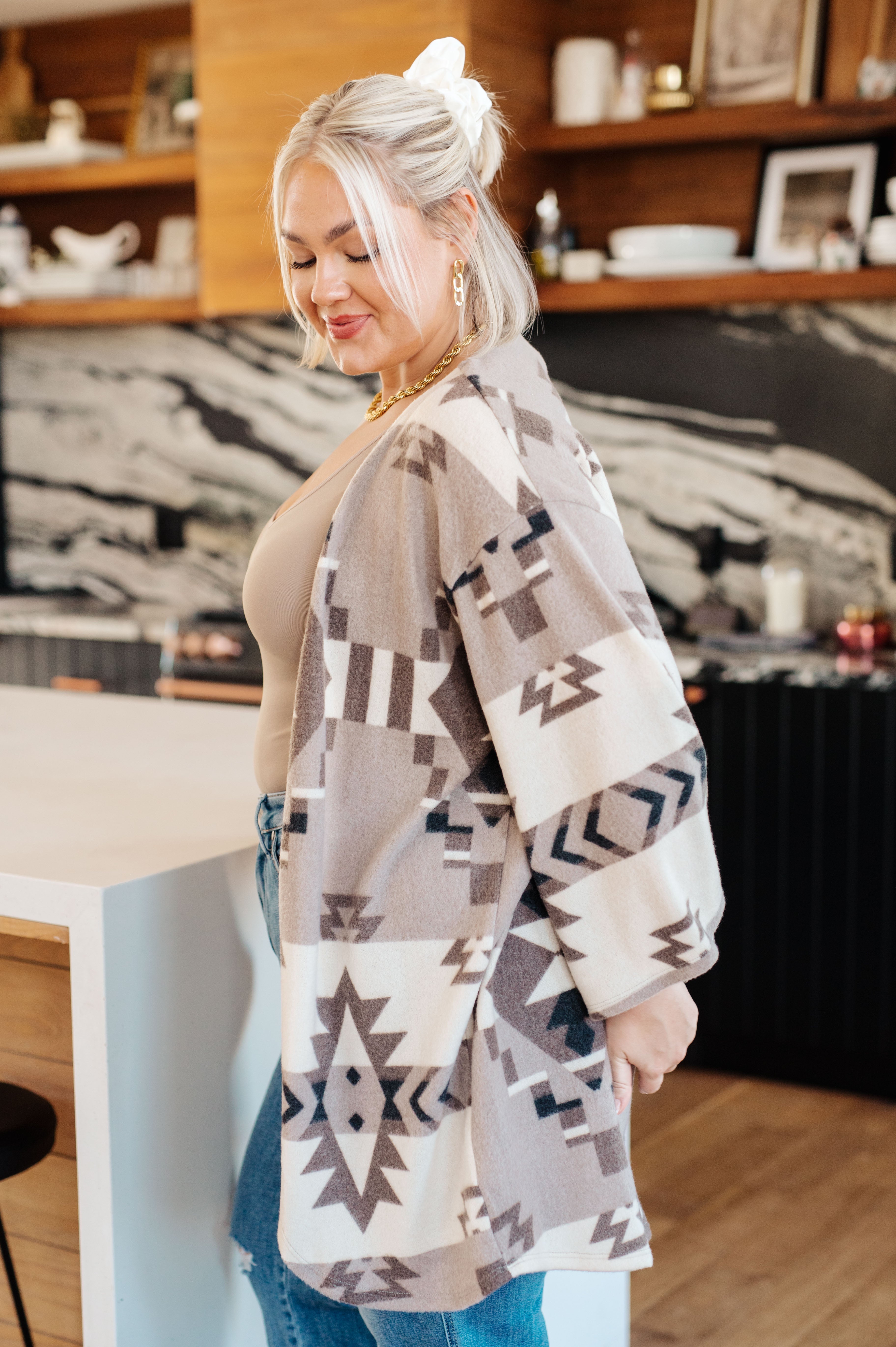 Sew In Love Full of Character Blanket Kimono Ave Shops