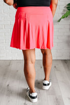 Rae Mode Game, Set and Match Tennis Skort in Flamingo Pink Skirts