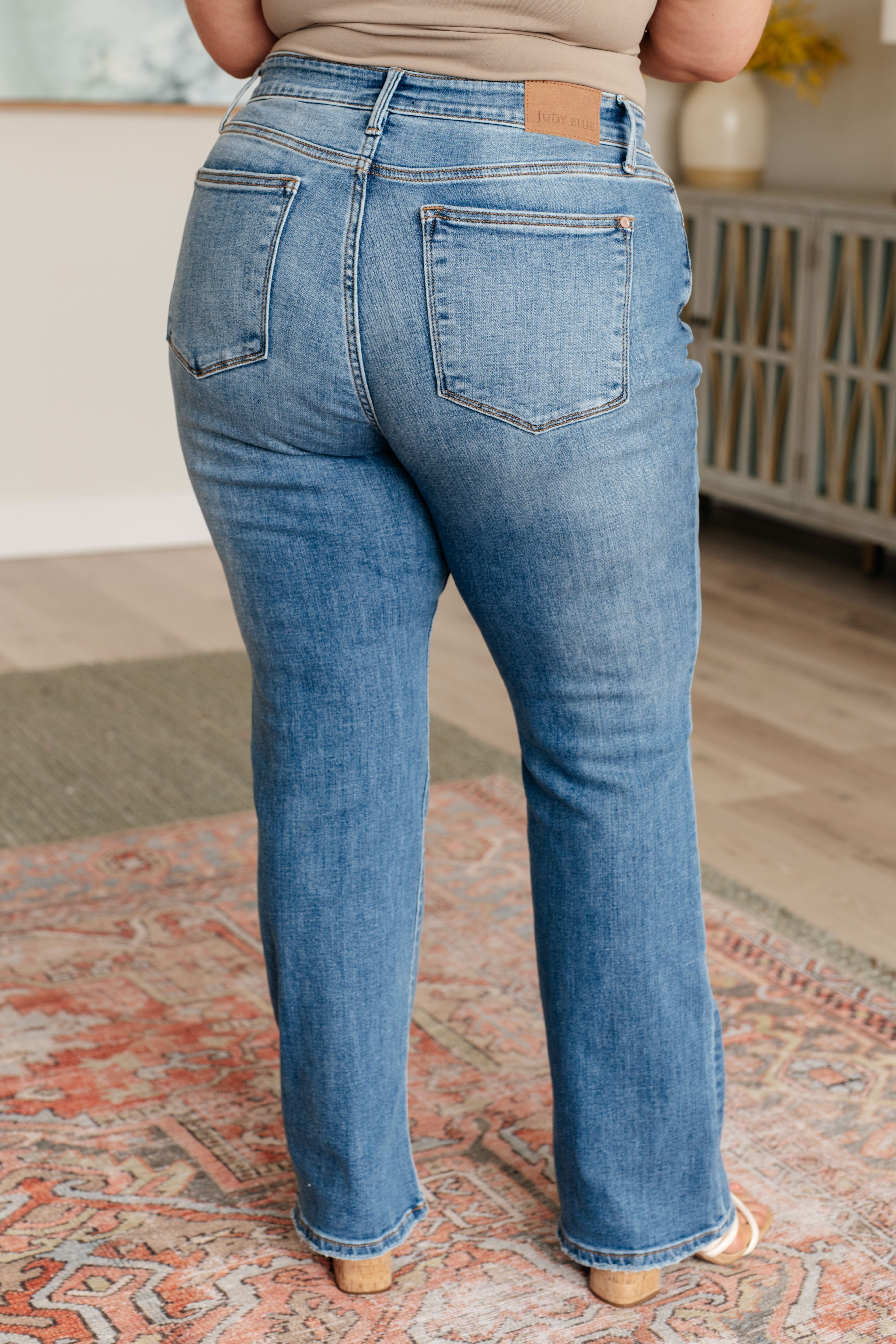 Judy Blue Genevieve Mid Rise Vintage Bootcut Jeans Ave Shops