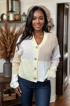 Hailey & Co Gingerbread & Marshmallows Cardigan