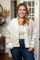 Hailey & Co Gingerbread & Marshmallows Cardigan