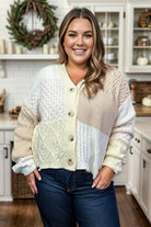 Hailey & Co Gingerbread & Marshmallows Cardigan