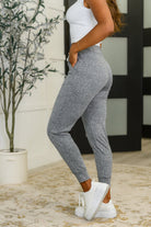 One Eleven North Giving the Run Around Joggers in Gray Womens