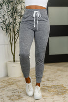 One Eleven North Giving the Run Around Joggers in Gray Womens