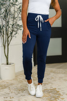 One Eleven North Giving the Run Around Joggers in Navy Womens