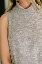 Dear Scarlett Glam Dress and Cardigan Set in Chocolate Womens