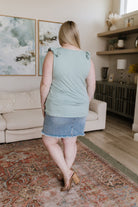 Lovely Melody Good For You Ruffle Detail Tank Tops