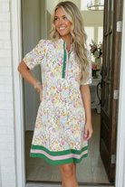Haptics Spring Ready Floral Shift Dress