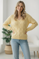 Haptics I'll Meet You at the Tennis Match Patterned Sweater