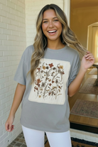 Haptics Wildflower Patch Oversized Graphic Tee