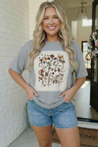 Haptics Wildflower Patch Oversized Graphic Tee