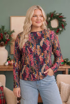 Haptics Forest Fern Knit Long Sleeve
