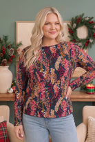 Haptics Forest Fern Knit Long Sleeve