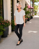 Heimish You Just Get It V-Neck Top Womens