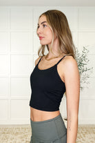 Rae Mode Hot Yoga Tank in Black Womens