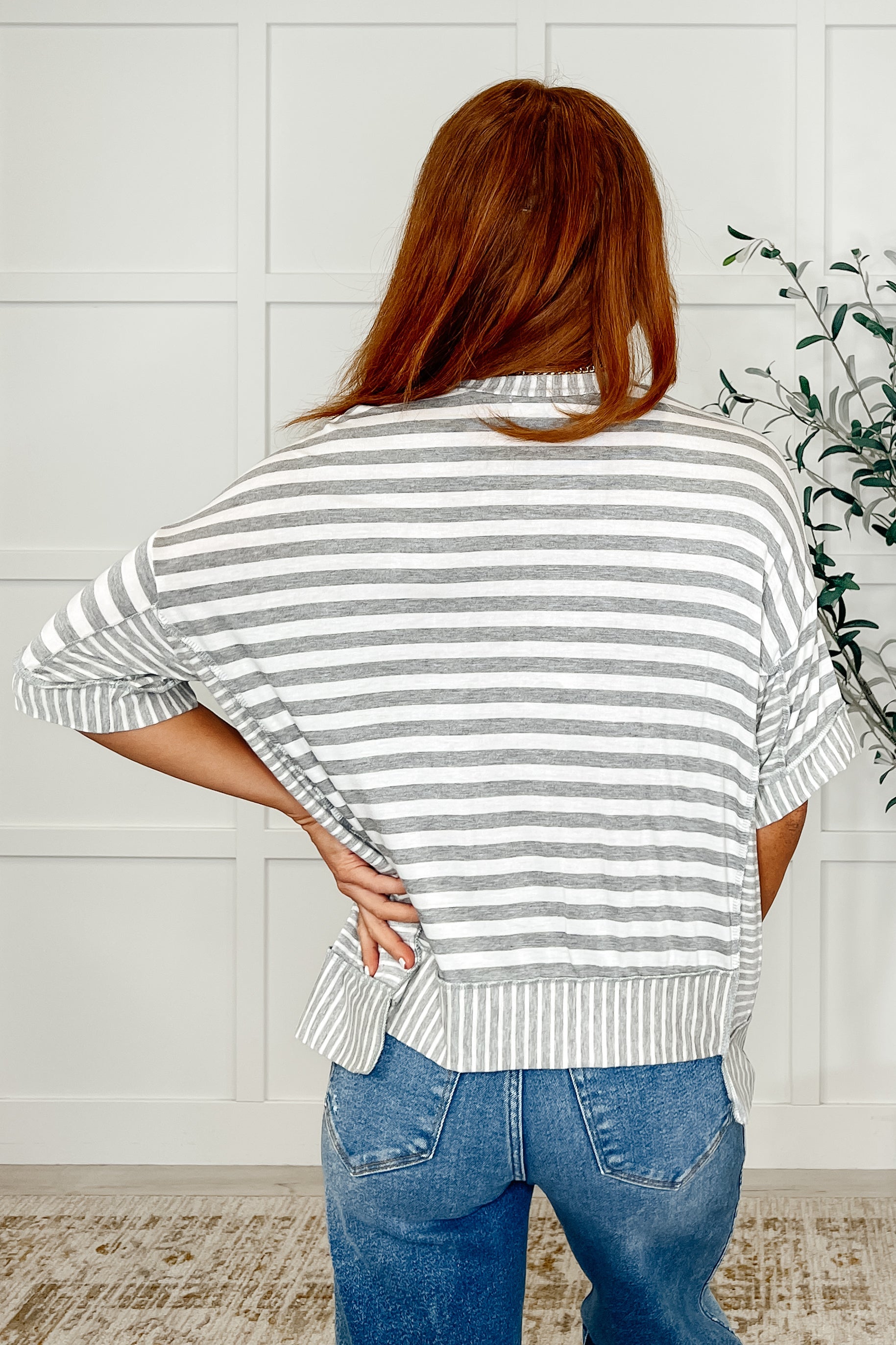 Haptics I Do It Better Stepped Hem Top Womens