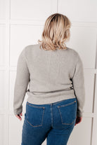 One Eleven North Bow Front Gray Cardigan Tops