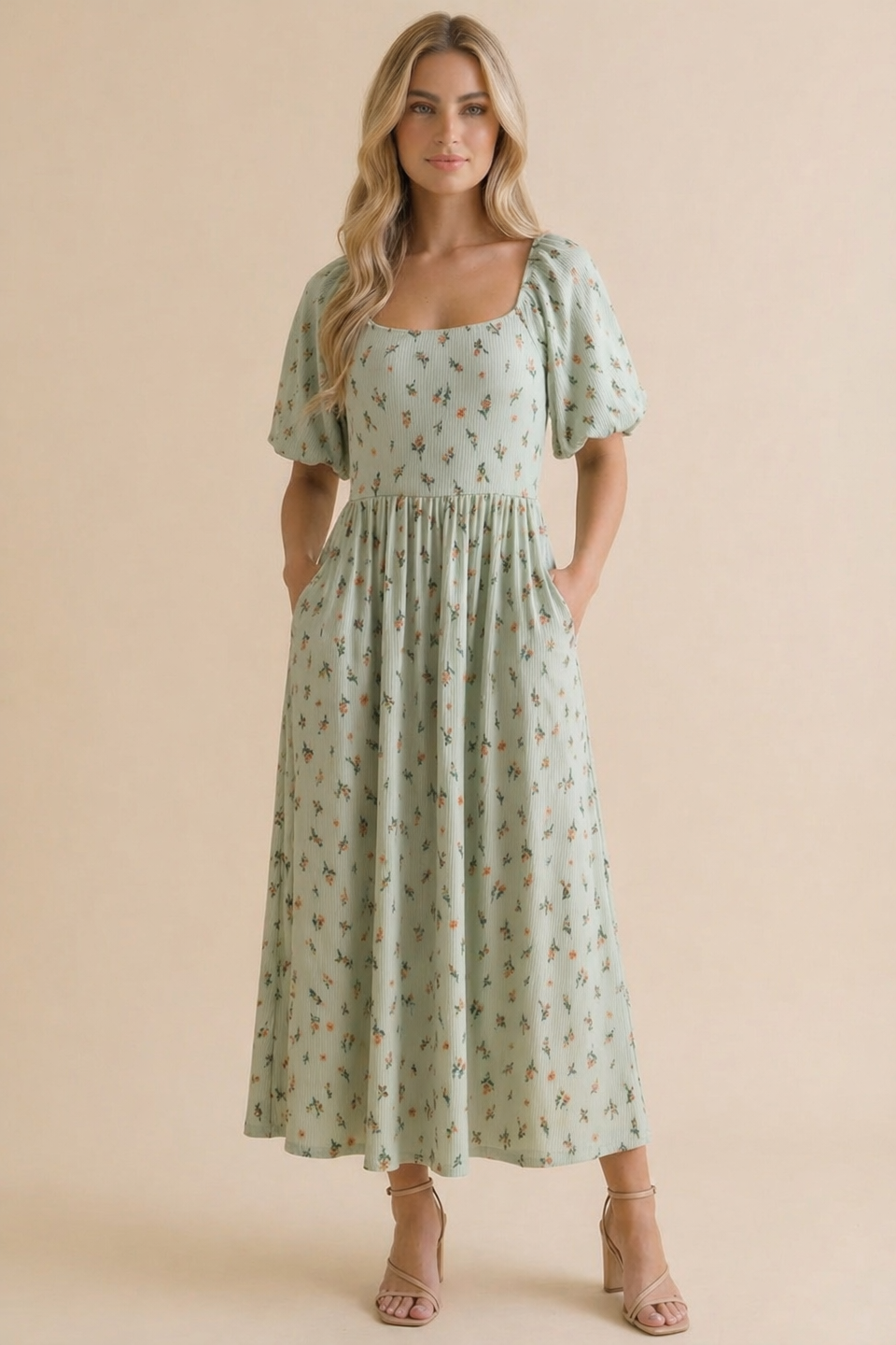 Haptics Oh My Darling Midi Dress with Pockets