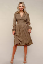 Haptics See Yourself Like This V-Neck Dress Womens