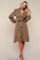 Haptics See Yourself Like This V-Neck Dress Womens