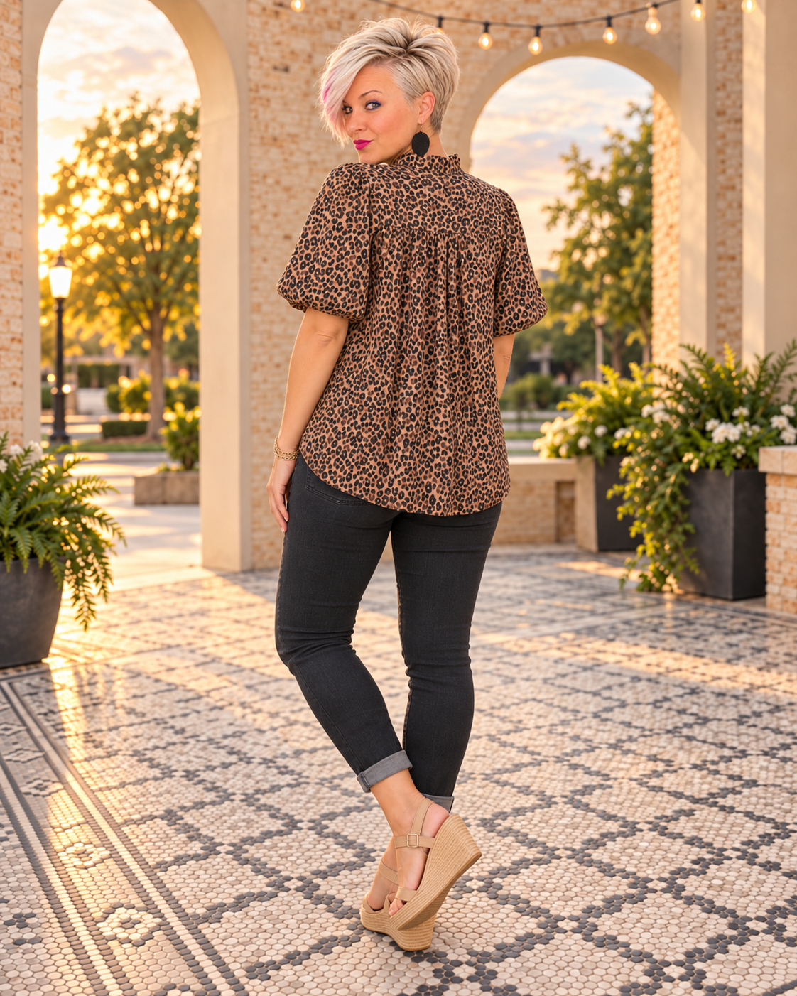 Haptics Fiercely Feminine Top Tops