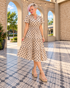 Haptics It Had to Be You Bell Sleeve Midi Dress Womens