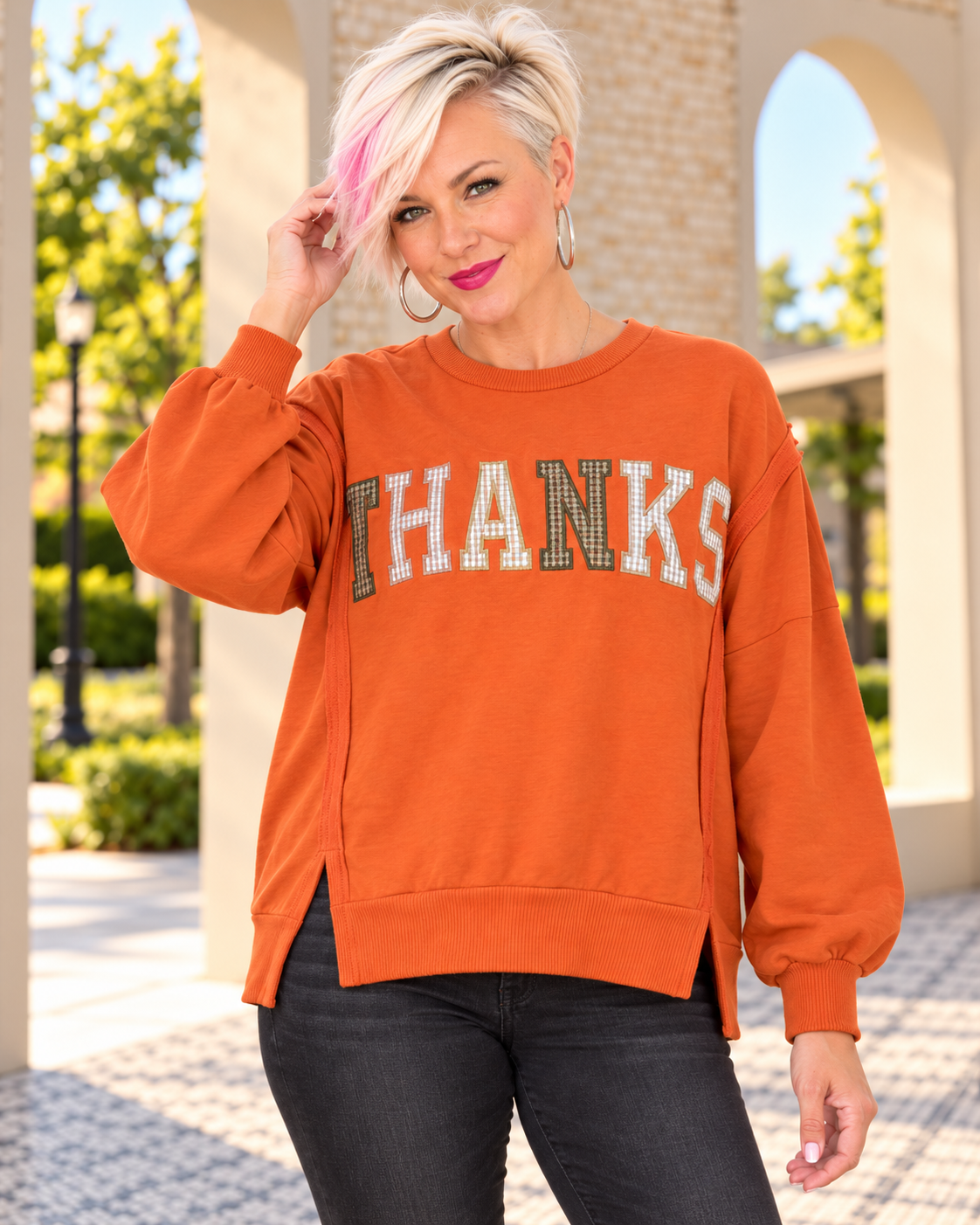 Give Thanks in Style Pullover