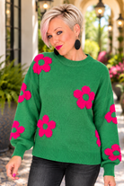 BiBi Follow Your Heart Drop Shoulder Sweater 3XL Tops