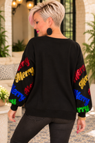 Fantastic Fawn Merry Everything Glitter Sweatshirt