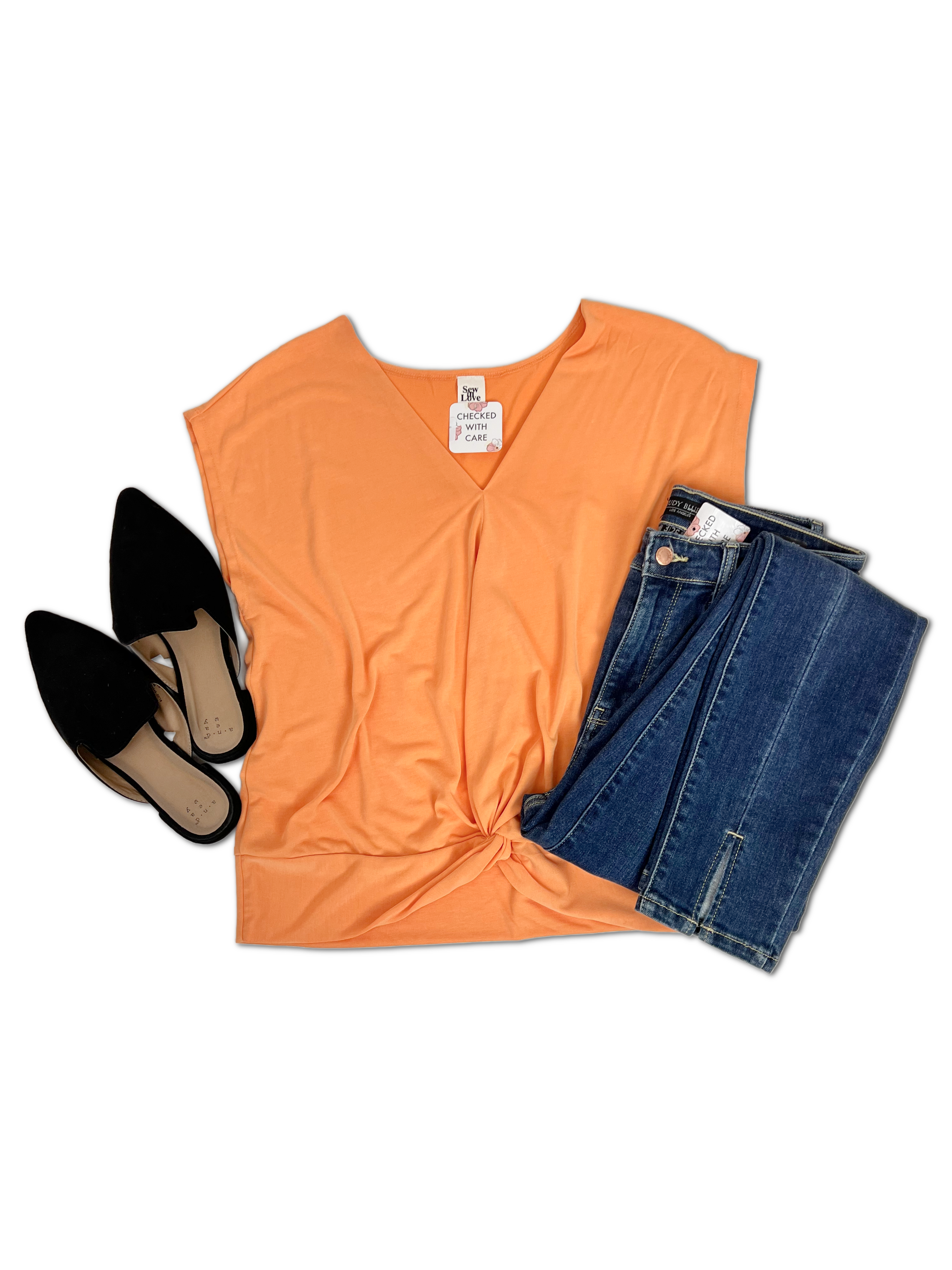 Sew in Love Orange You Glad - Sleeveless Top