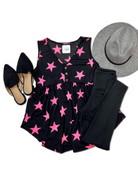 Heimish Brightest Star Babydoll Sleeveless Top