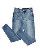 Judy Blue Contrast Washed High Waisted Bye Bye Tummy Control Jeans BoutiqueSimplified