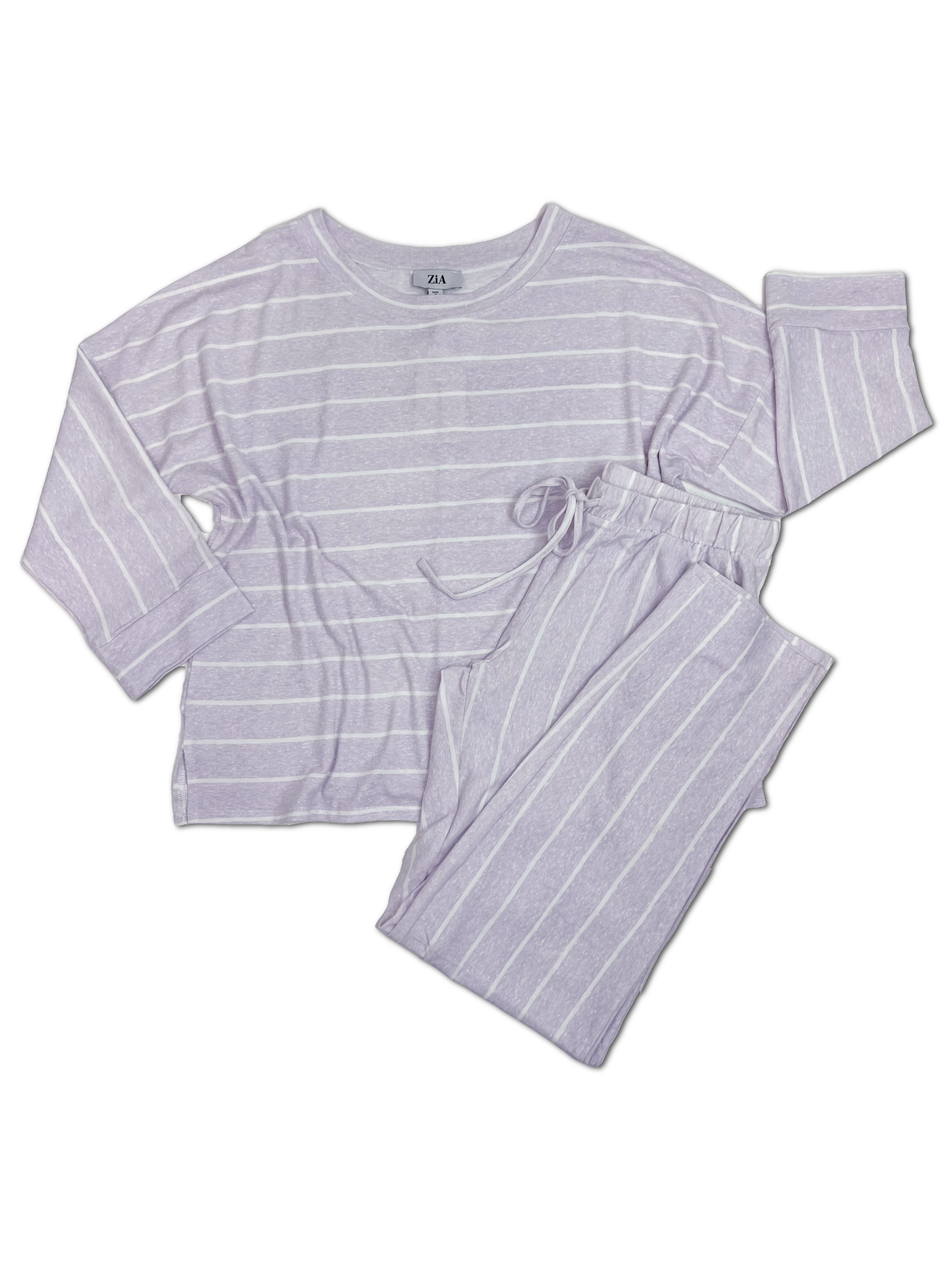 Zia Loungin' in Stripes - Lavender BoutiqueSimplified