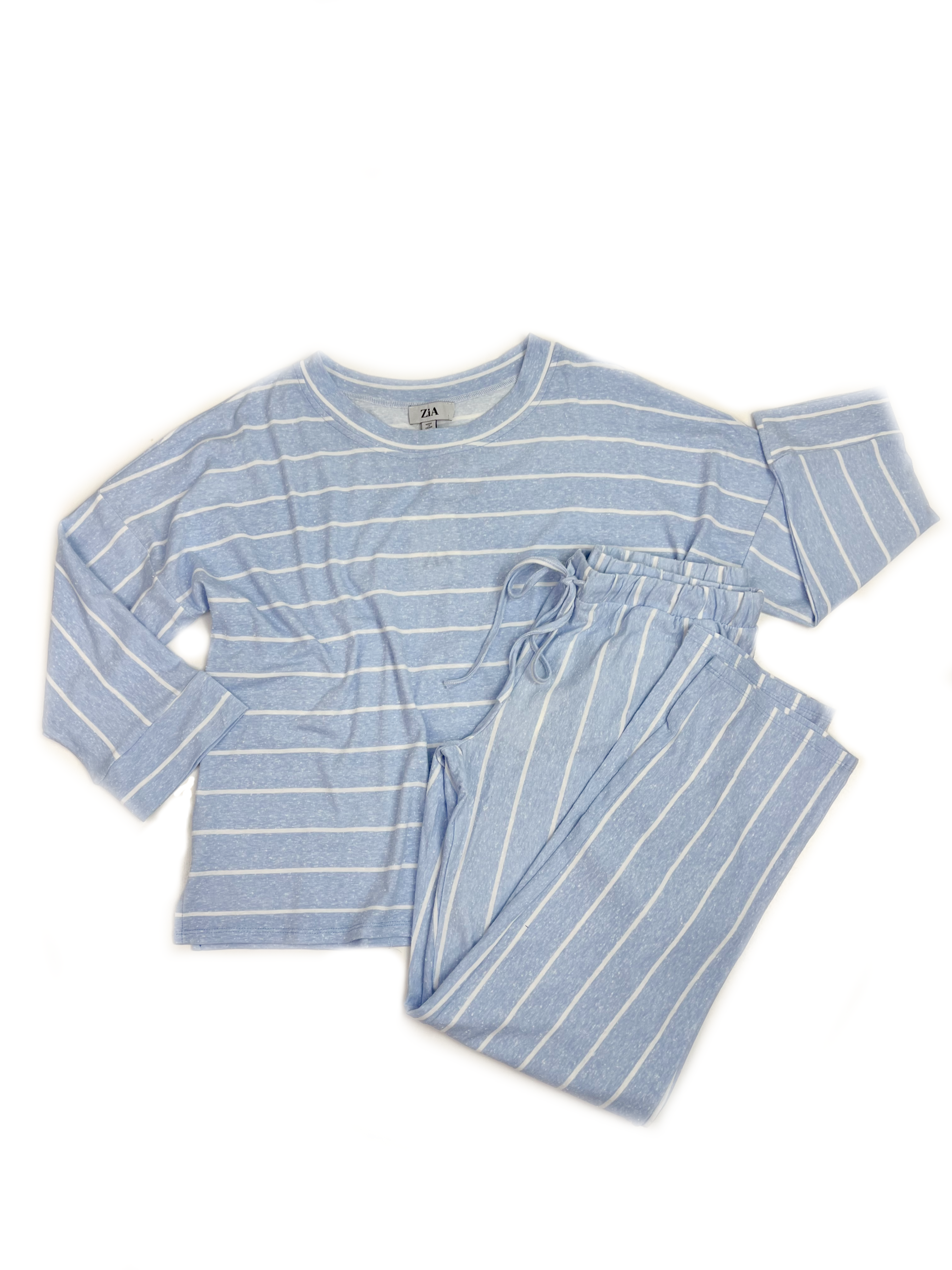 Zia Loungin' in Stripes - Sky Blue BoutiqueSimplified