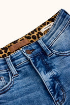 Judy Blue High Waist Tummy Control LUX Retro Wide Leg Jeans – Classic Stone Indigo
