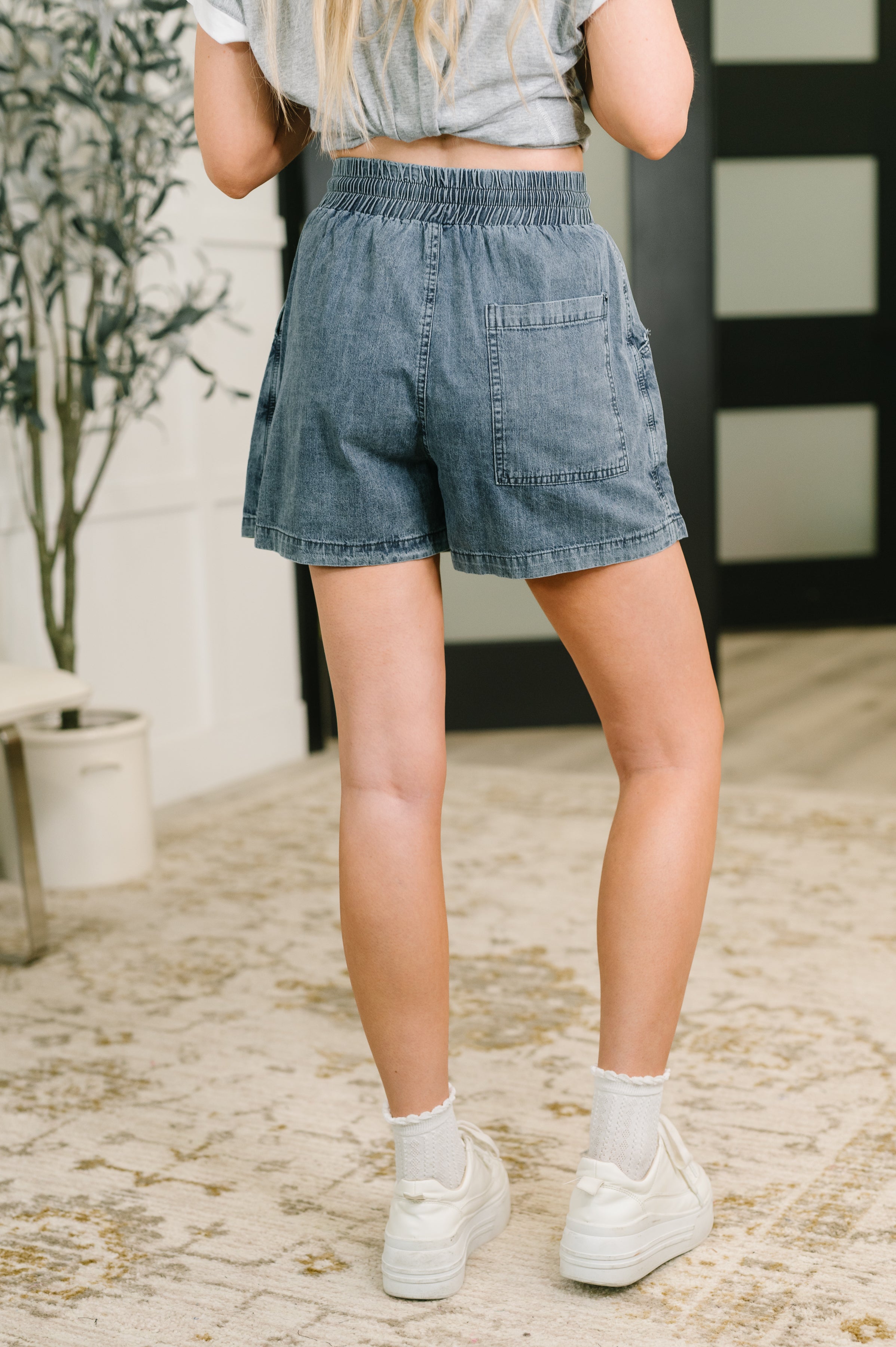 I'd Like to See You Try High Waisted Skort Womens