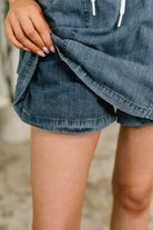 I'd Like to See You Try High Waisted Skort Womens