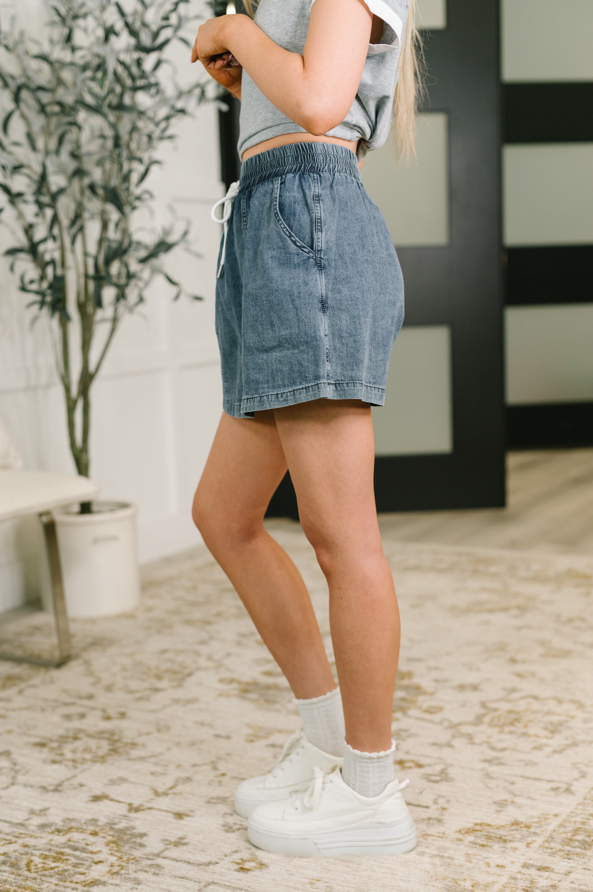 I'd Like to See You Try High Waisted Skort Womens