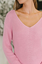 One Eleven North I'm All Yours V-Neck Sweater Womens