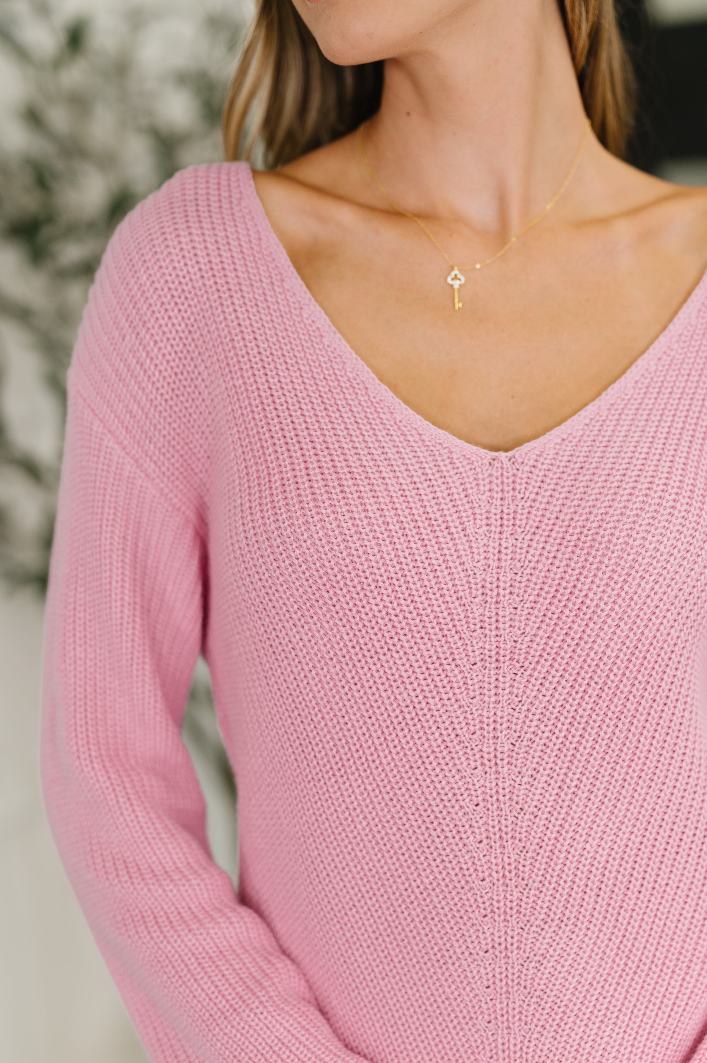 One Eleven North I'm All Yours V-Neck Sweater Womens